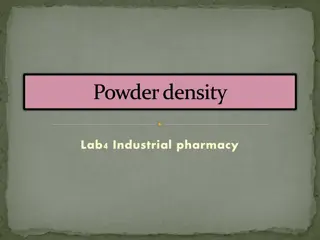 Understanding Powder Density in Industrial Pharmacy
