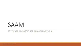 Software Architecture Analysis Method (SAAM)