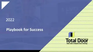 Total Door Systems Playbook for Success