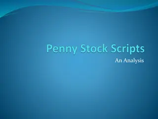 Analysis of Manipulated Penny Stocks and SEBI Investigation