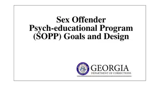 Understanding the Sex Offender Psych-educational Program (SOPP) Goals and Design