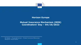 Understanding Horizon Europe Mutual Insurance Mechanism (MIM)