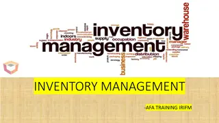 Comprehensive Guide to Inventory Management Principles