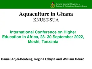 Evolution of Fish Farming in Ghana: A Historical Overview