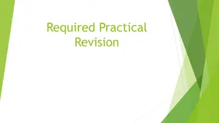 Physics Practical Revision Guide