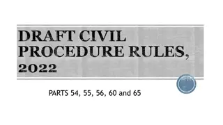 Judicial Review in Civil Procedure Rules 2022