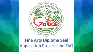 Fine Arts Diploma Seal Application Process and FAQs