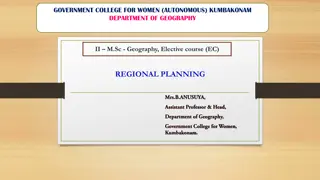 Understanding Regional Planning and Economic Regions in Geography