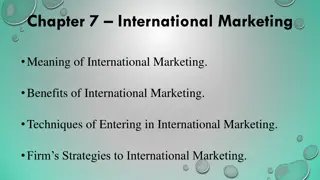 Understanding International Marketing: Concepts, Benefits, and Strategies