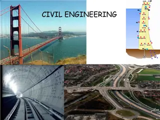 Civil Engineering: Dams, Reservoirs, and Geological Considerations