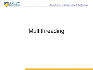 Understanding Multithreading and Multiprocessing in Amity School of Engineering & Technology