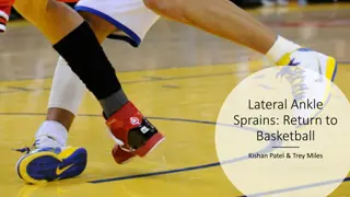 Lateral Ankle Sprains Return to Basketball Presentation