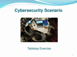 Cybersecurity Tabletop Exercise Overview
