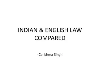 A Comparison of Indian and English Law on Holders of Negotiable Instruments