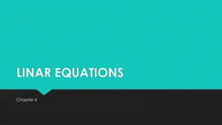 Understanding Homogeneous Systems of Linear Equations