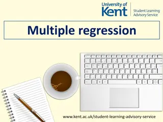 Multiple Regression in Statistics