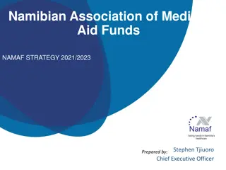 Evolution and Strategy of Namibian Association of Medical Aid Funds