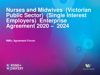 Victorian Public Sector Nurses and Midwives Enterprise Agreement 2020-2024 Overview