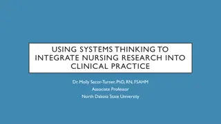 Integrating Nursing Research into Clinical Practice with Systems Thinking