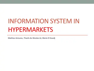 Revolutionizing Hypermarkets with Information Systems