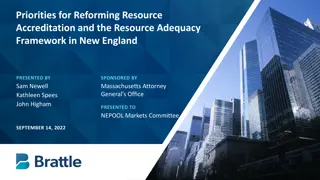 Priorities for Reforming Resource Accreditation in New England