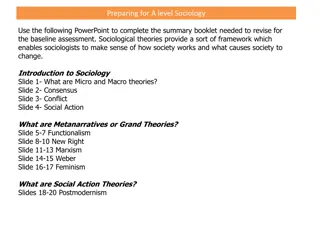 Understanding Sociological Theories and Frameworks