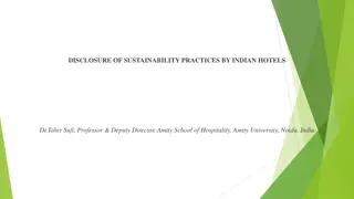 Sustainability Practices in Indian Hotels: A Website Analysis