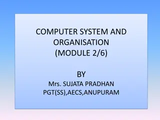 Computer Systems and Organizations