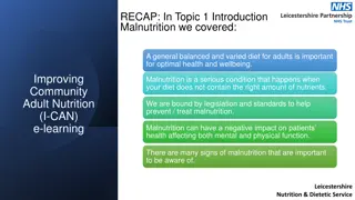 Understanding Malnutrition Screening with MUST Tool