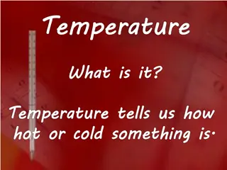 Temperature: Facts, Measurement, and Scales