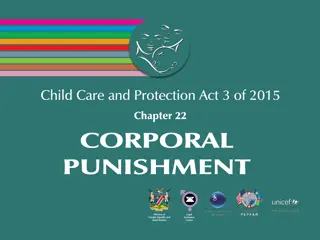 Understanding the Child Care and Protection Act: Corporal Punishment in Namibia