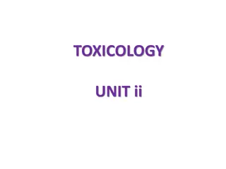 Overview of Toxicology: Understanding Chemical Risks and Health Impacts