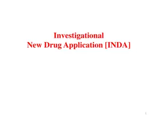 Understanding Investigational New Drug Applications (INDA)