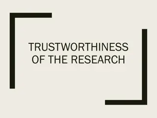 Ensuring Trustworthiness in Qualitative Research Studies