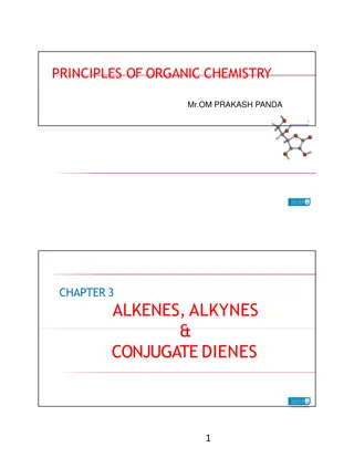 Alkenes, Alkynes, and Conjugate Dienes in Organic Chemistry