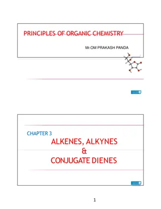 Understanding Alkenes, Alkynes, and Conjugate Dienes in Organic Chemistry