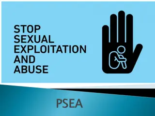 Understanding PSEA: Prevention and Response to Sexual Exploitation and Abuse in Humanitarian Settings