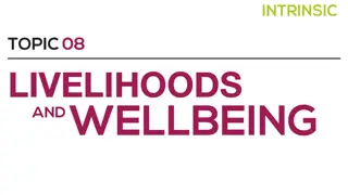 Understanding Livelihoods and Wellbeing: A Sustainable Approach