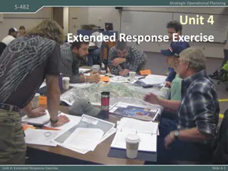 Strategic Operational Planning Unit 4 Extended Response Exercise