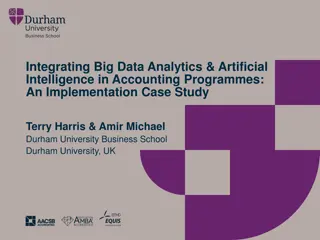 Embracing Big Data Skills in Accounting Education: A Case Study