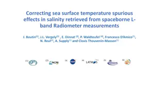 Correcting Sea Surface Temperature Spurious Effects in Salinity Retrieval
