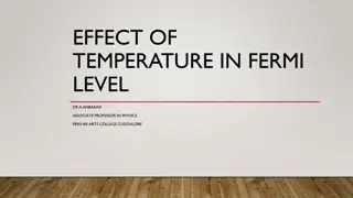 Understanding the Impact of Temperature on Fermi Level in Semiconductors