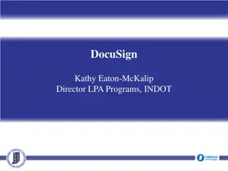Understanding DocuSign Legal Binding Authority for INDOT Contracts