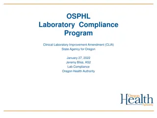 CLIA: Ensuring Quality Laboratory Testing in Oregon