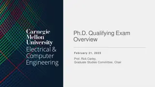 Ph.D. Qualifying Exam Overview: Philosophy, Components, and Preparation