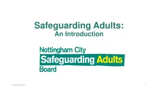 Safeguarding Adults: An Introduction to Adult Social Care and Responsibilities