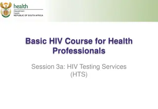 Comprehensive Overview of HIV Testing Services for Health Professionals