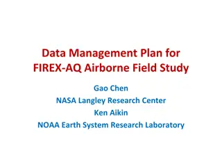 FIREX-AQ Data Management Plan and Reporting Guidelines