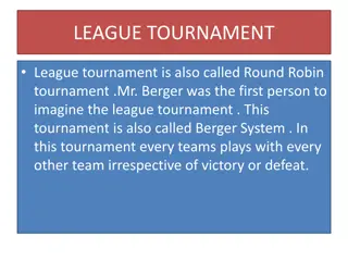 Understanding League Tournaments: Types, Advantages, and Disadvantages