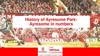 Historical Insights into Ayresome Park: Facts and Figures